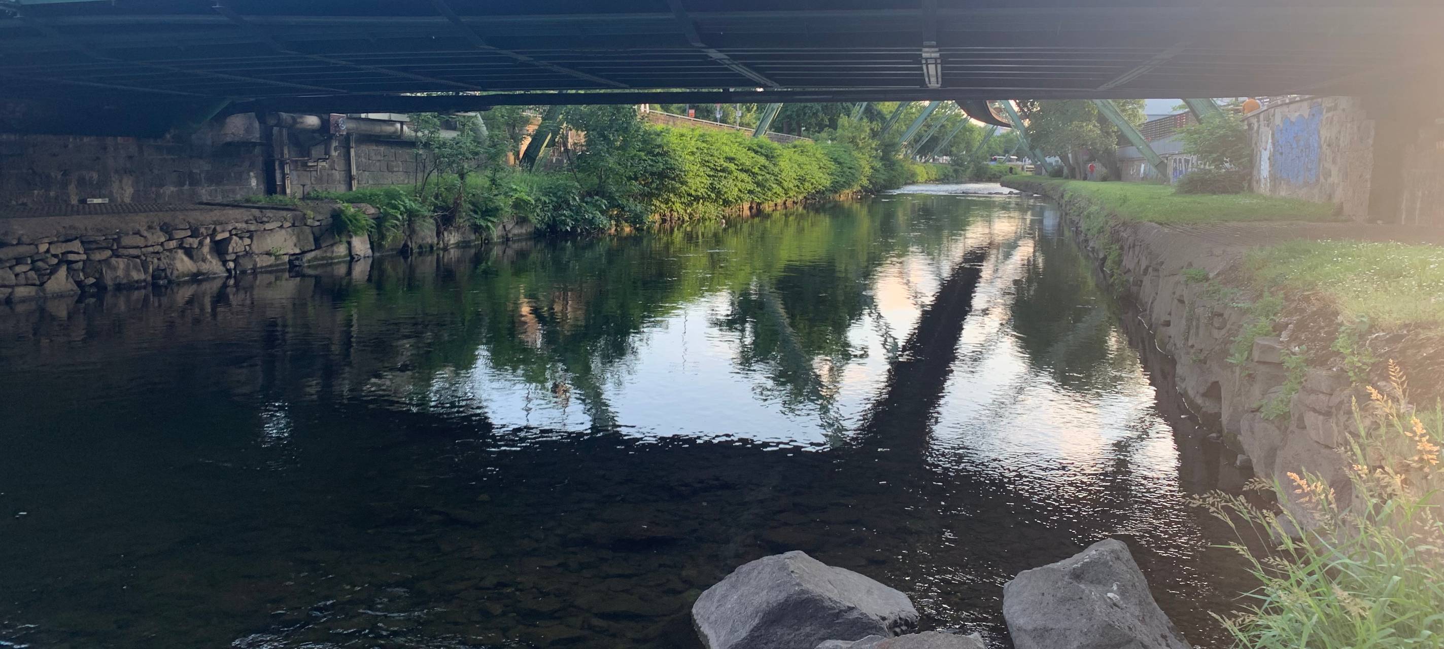 Bauarbeiten an der Dörner Brücke