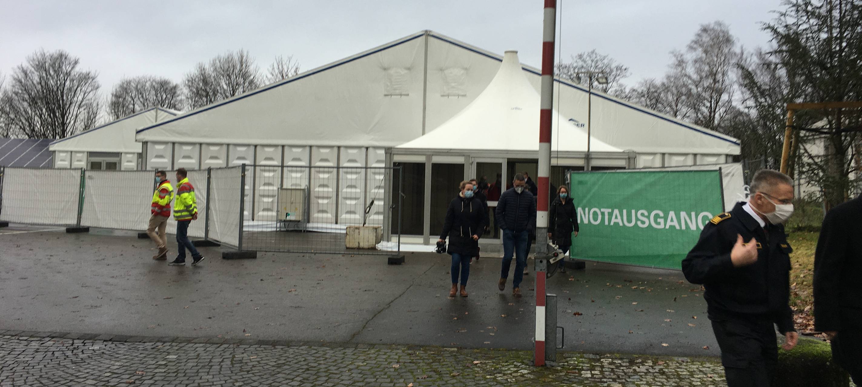 Wuppertals Impfzentrum ist fertig