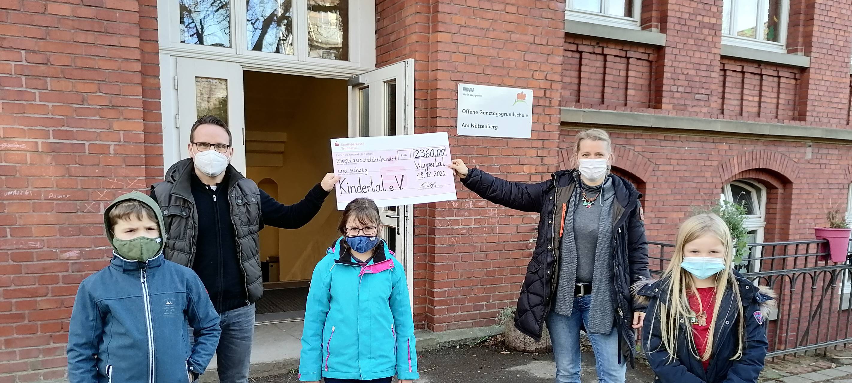 Grundschule spendet für Kindertal