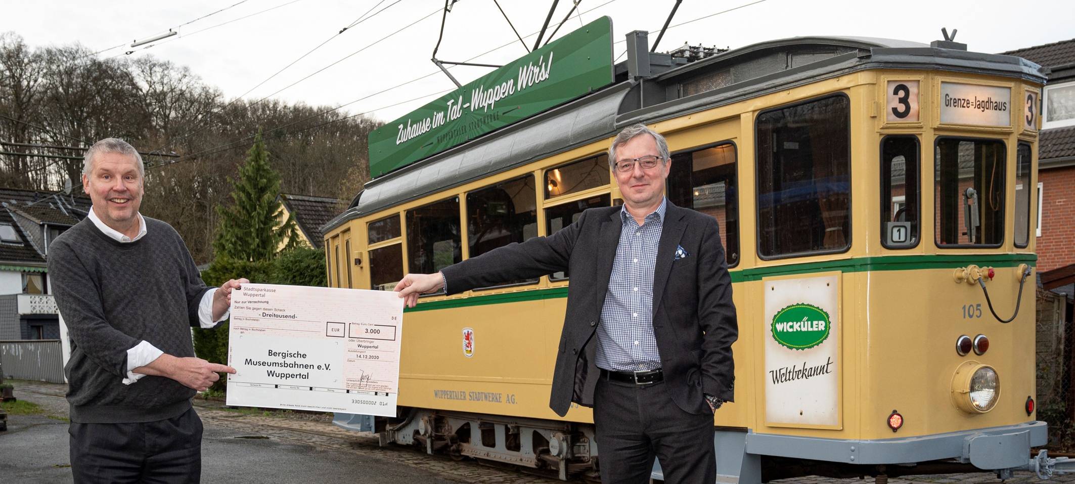 WSW helfen Museumsbahn