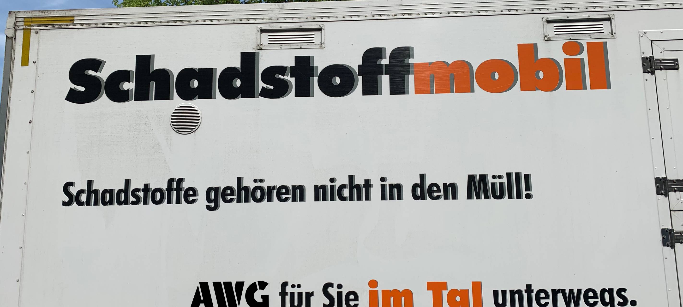 Schadstoffmobil fährt wieder