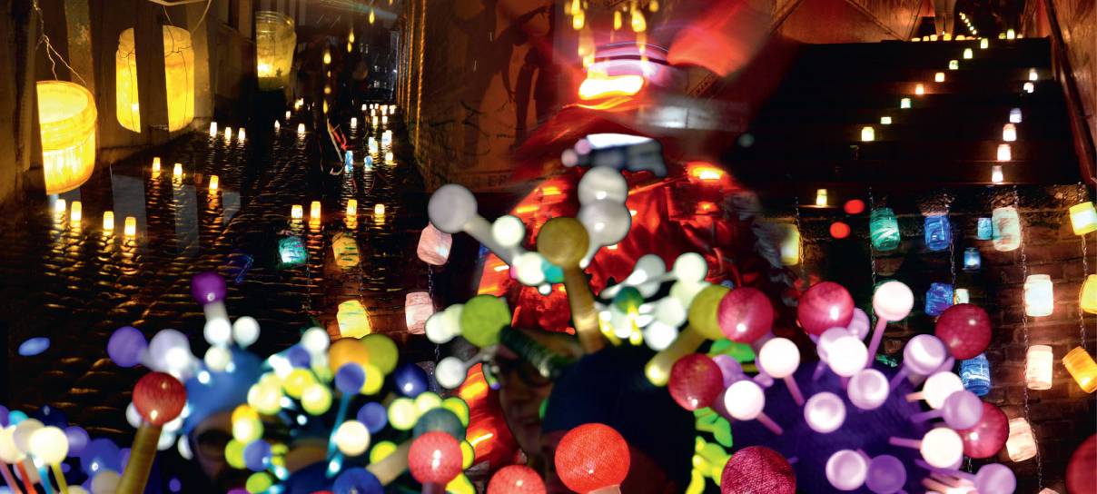 Lichterwege finden statt - online und indoor