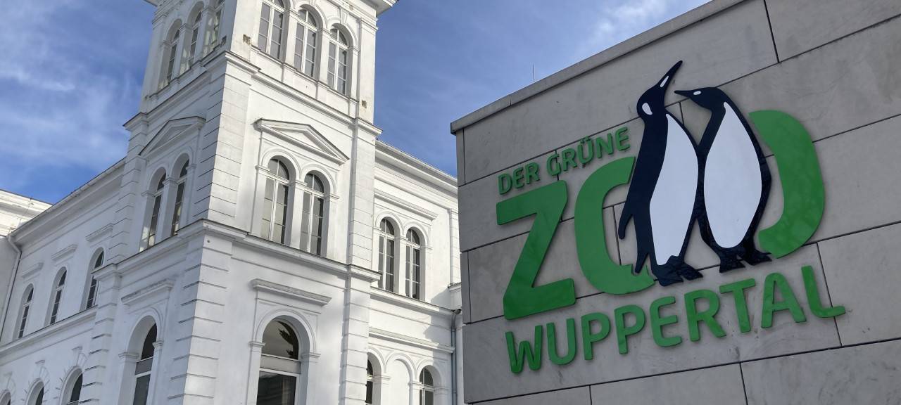 Zoo und von der Heydt-Museum vor der Öffnung