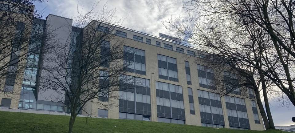 Kleines Feuer in einem Hotel