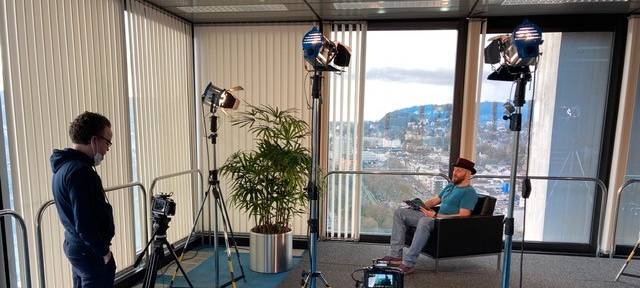 André J.G. Walzer liest für Kindertal