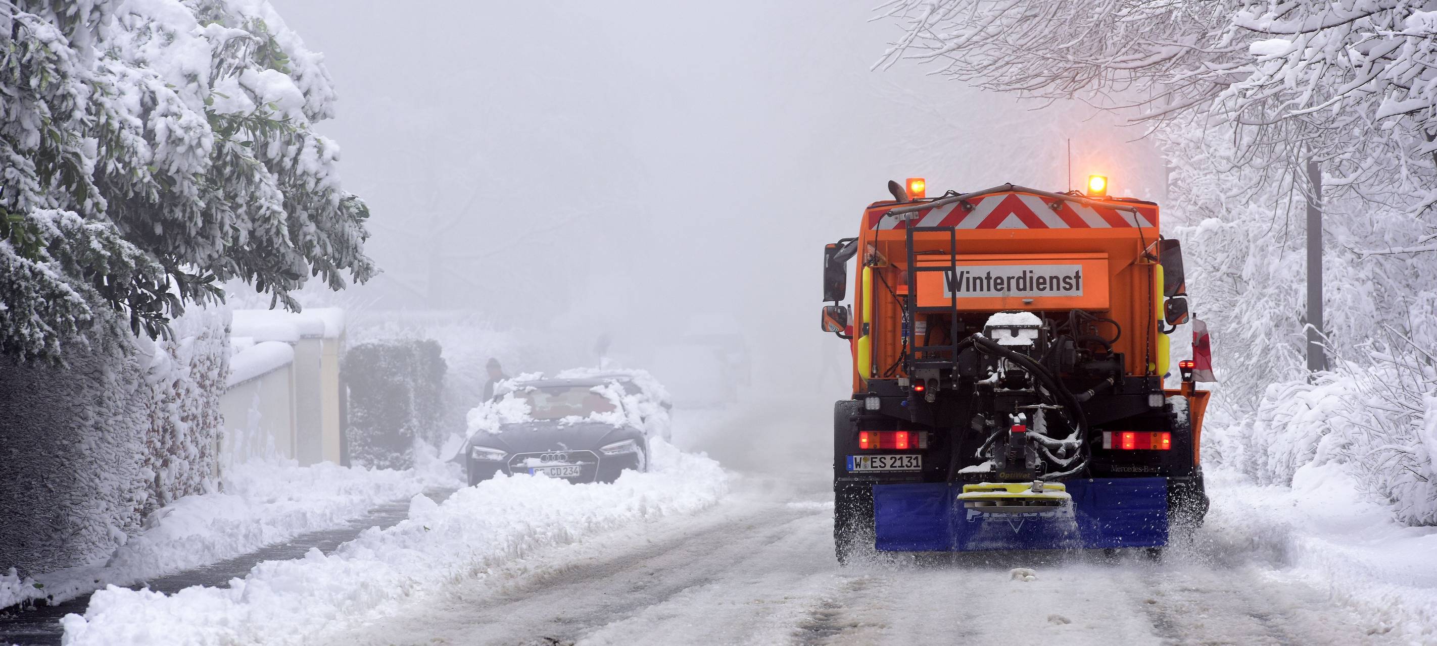 Viel Arbeit für Winterdienste