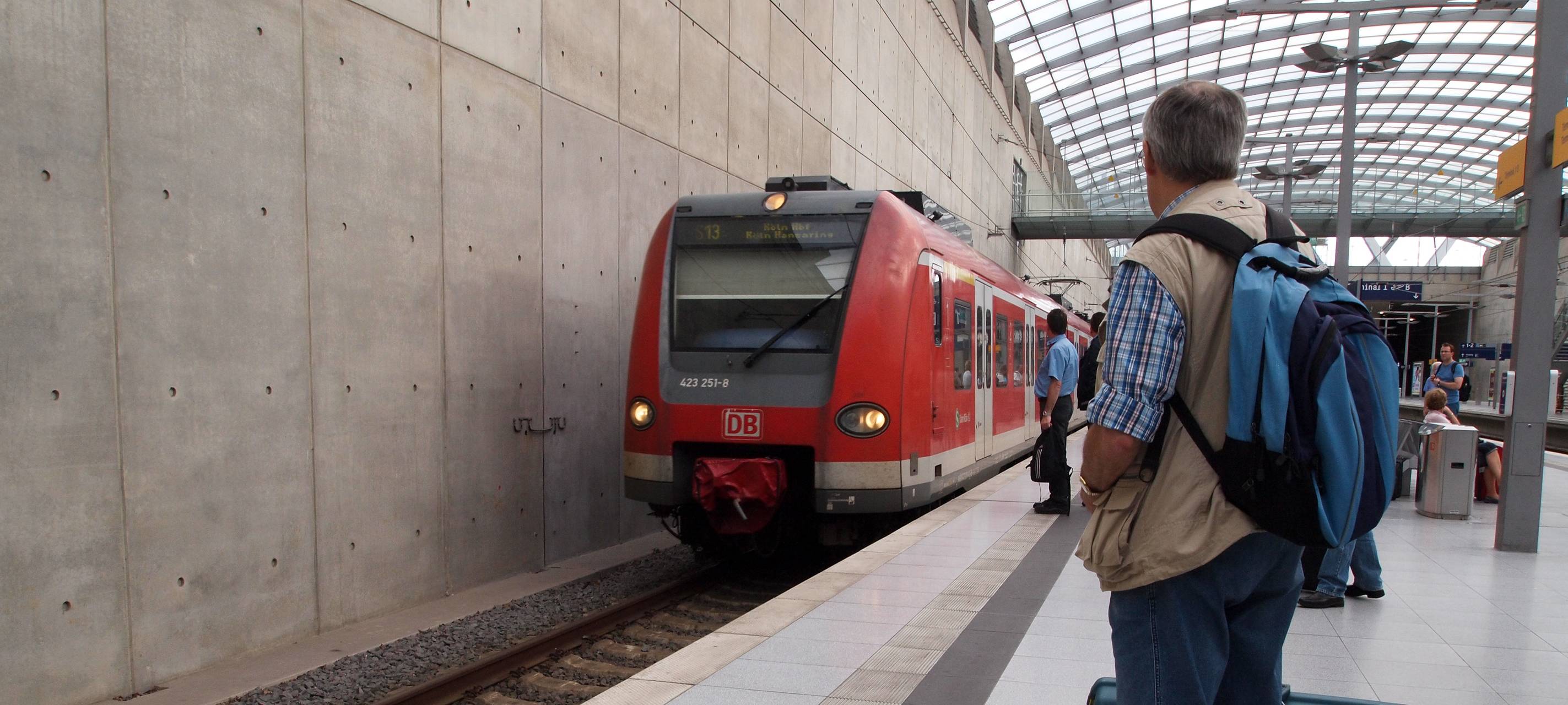 Lebensgefahr am Bahnsteig