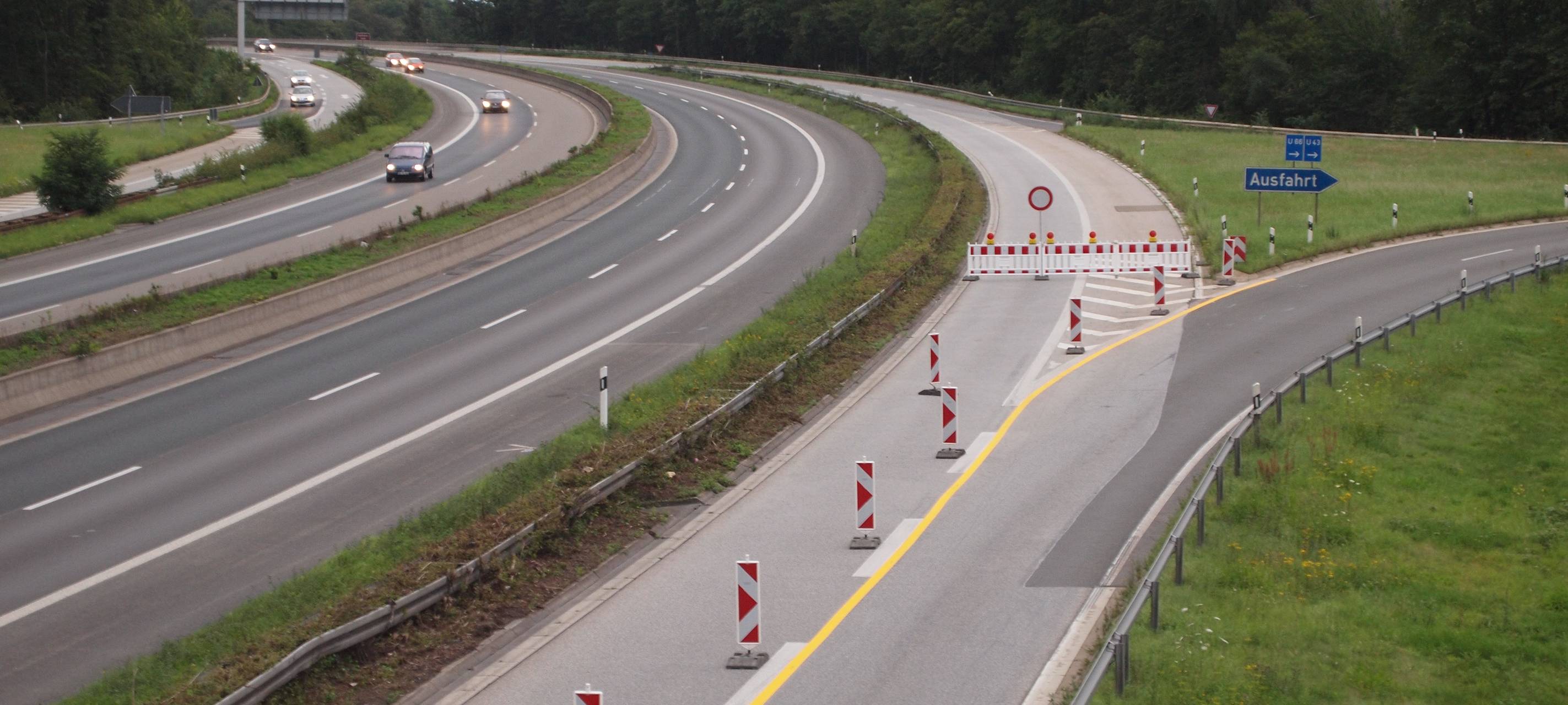 Ölspur: A46 gesperrt