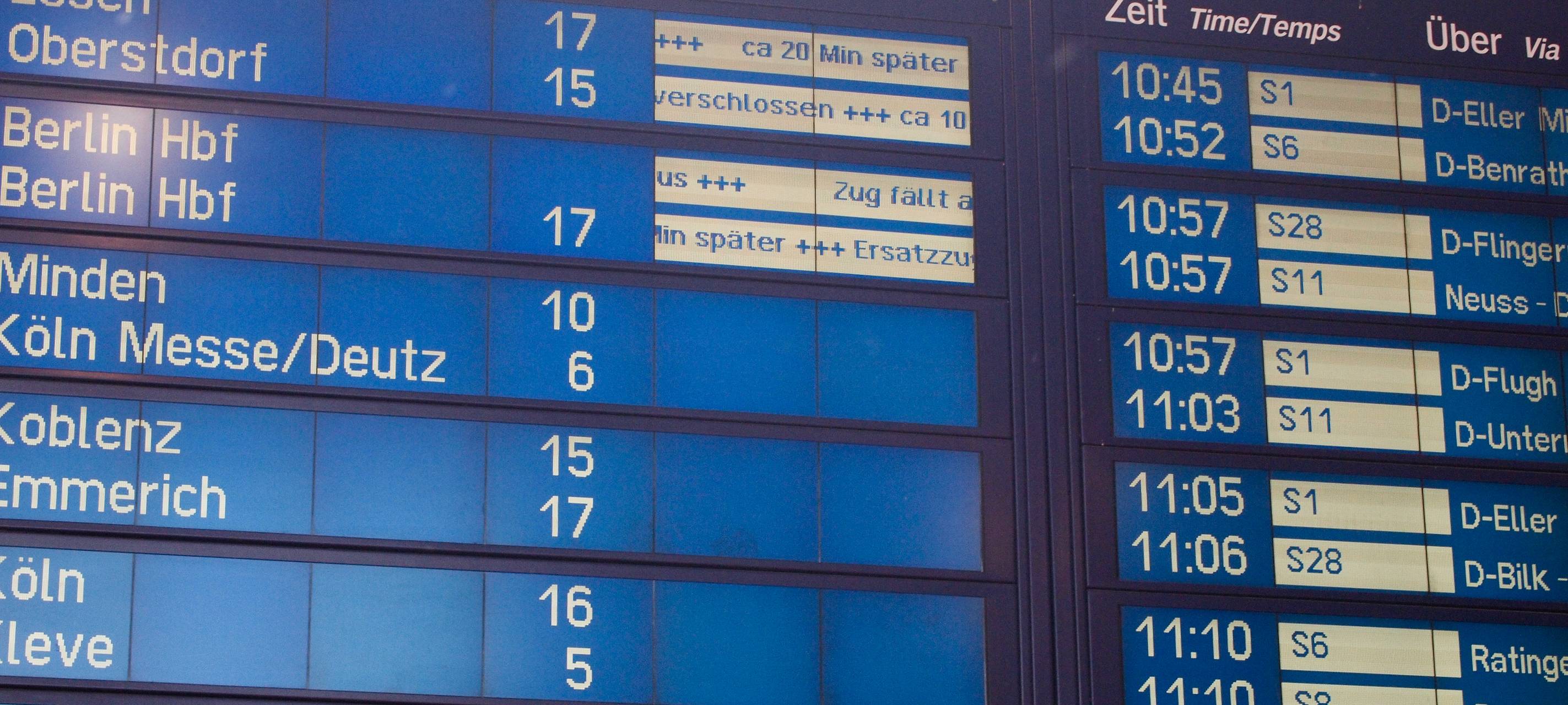Bahn-Chaos - DB verspricht Besserung