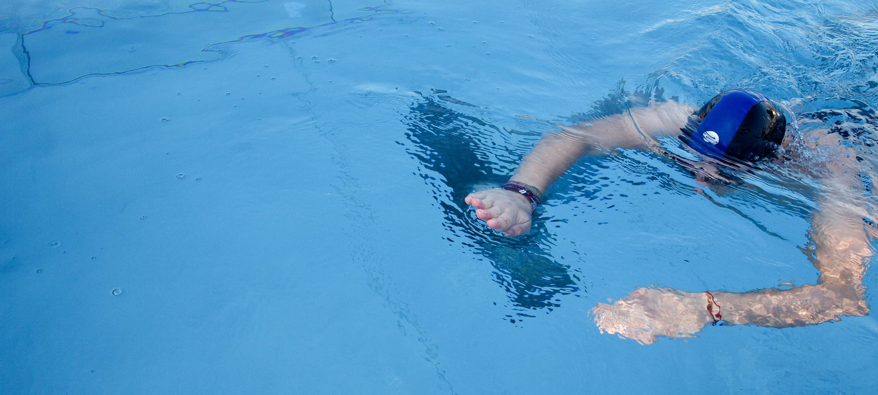 Reparaturarbeiten im Langerfelder Schwimmbad