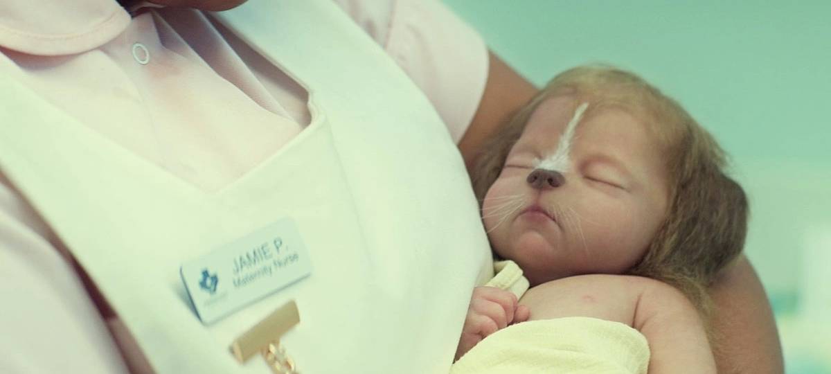 Gus bei seiner Geburt.