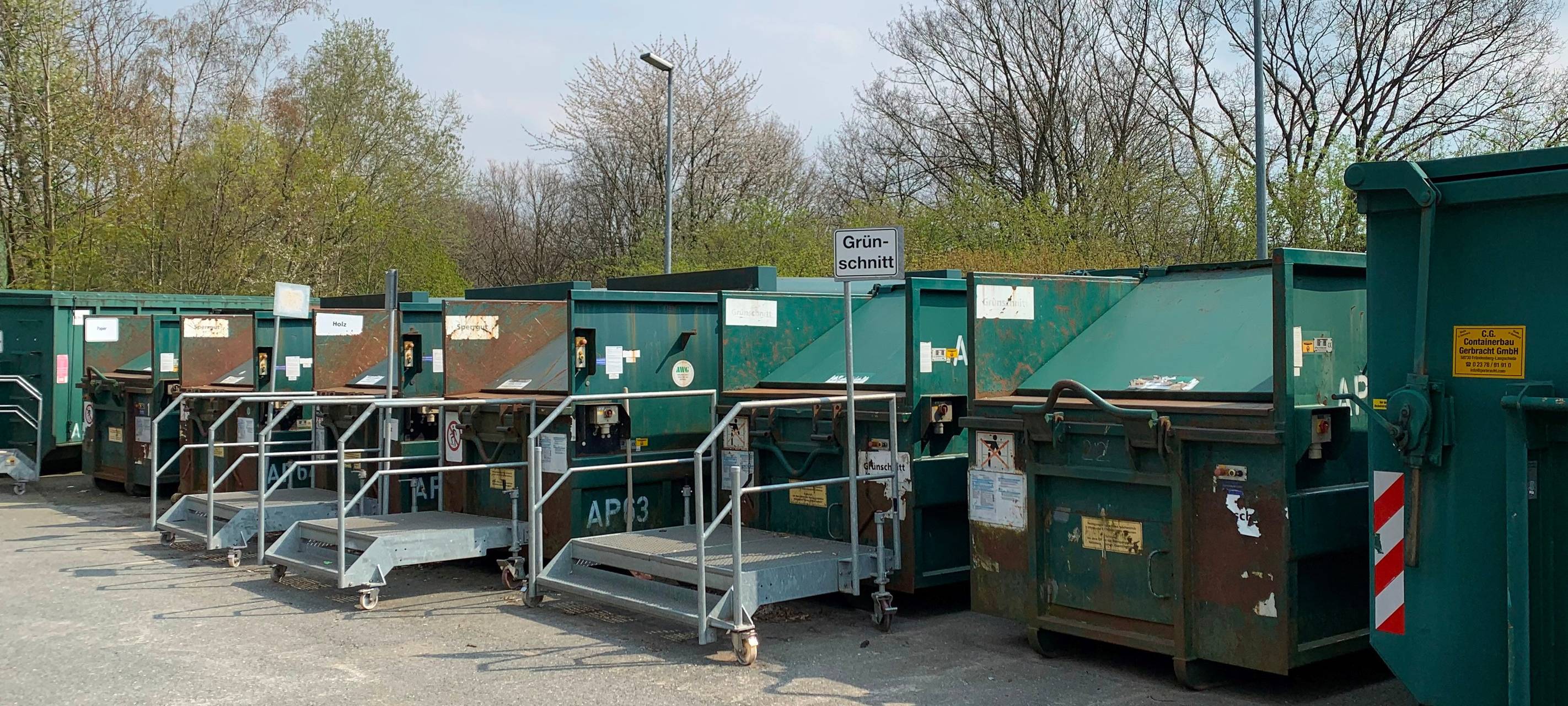 Recyclinghöfe öffnen einheitlich