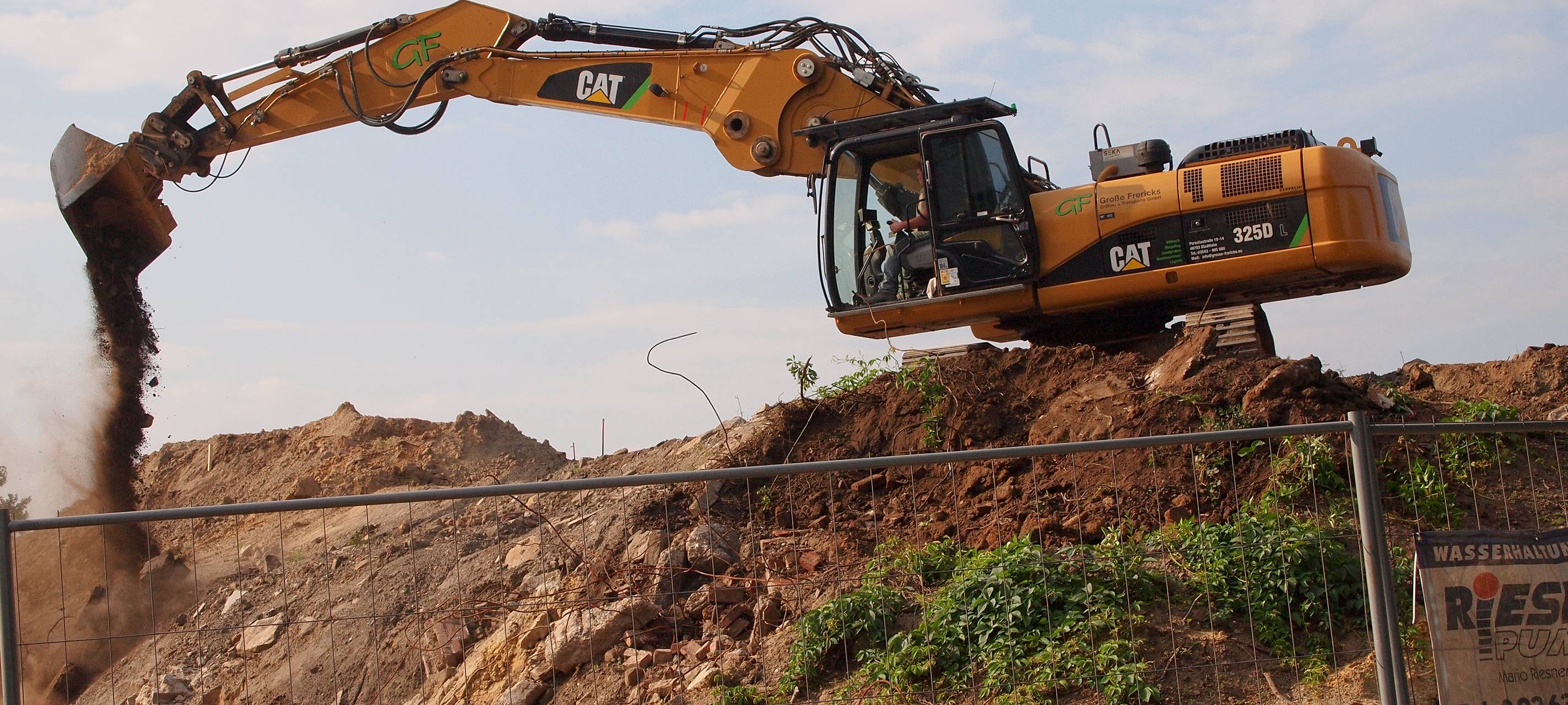 Baggerschule in Langerfeld