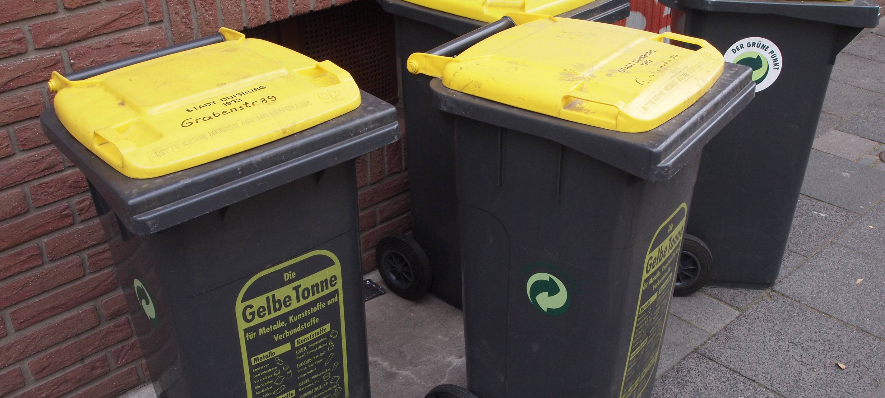 Müllabfuhr verschiebt sich