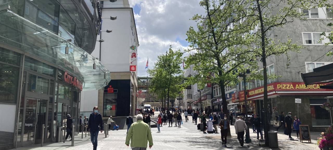 Streik: Weniger Menschen in den Innenstädten