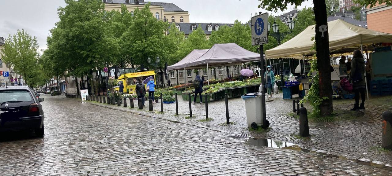 Laurentiusplatz: Durchfahren kostet 20 Euro