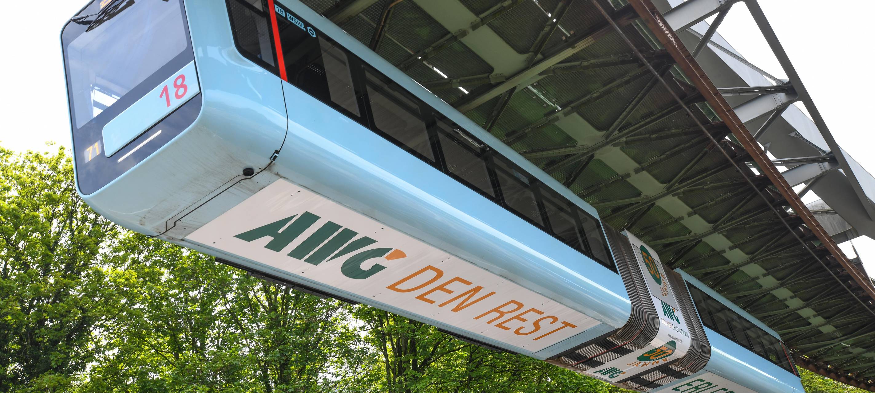 Schwebebahn fährt nicht