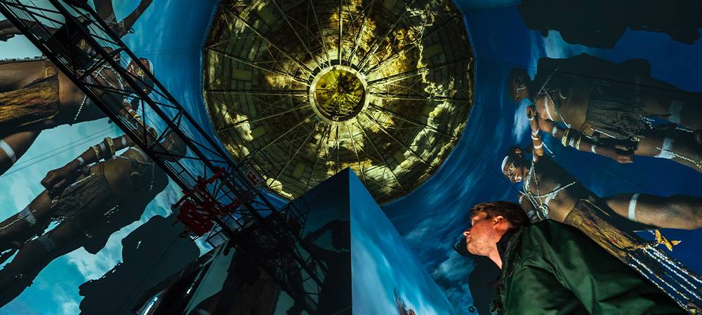 Der Gaskessel als Publikumsmagnet