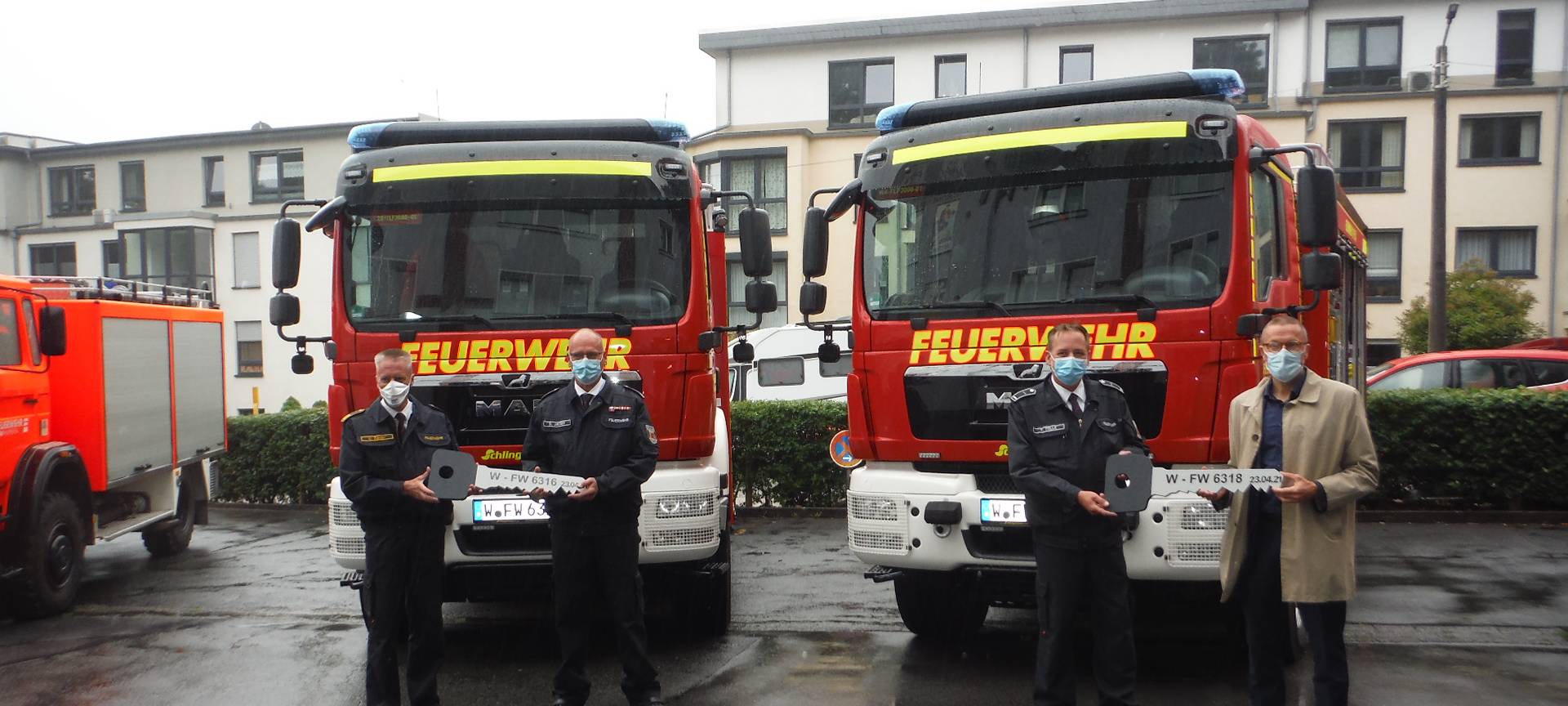 Neue Tanklöschfahrzeuge