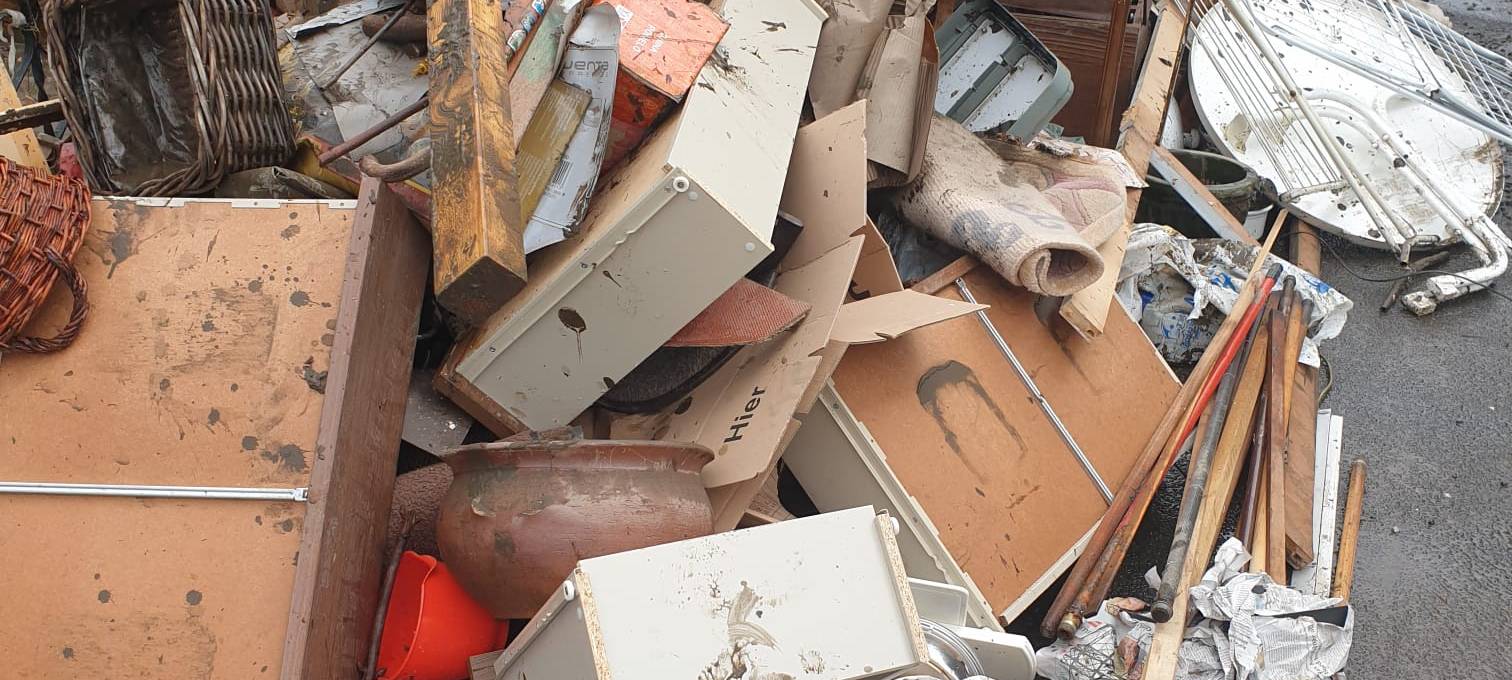 Hochwasser: Aufräumarbeiten in Wuppertal gehen weiter