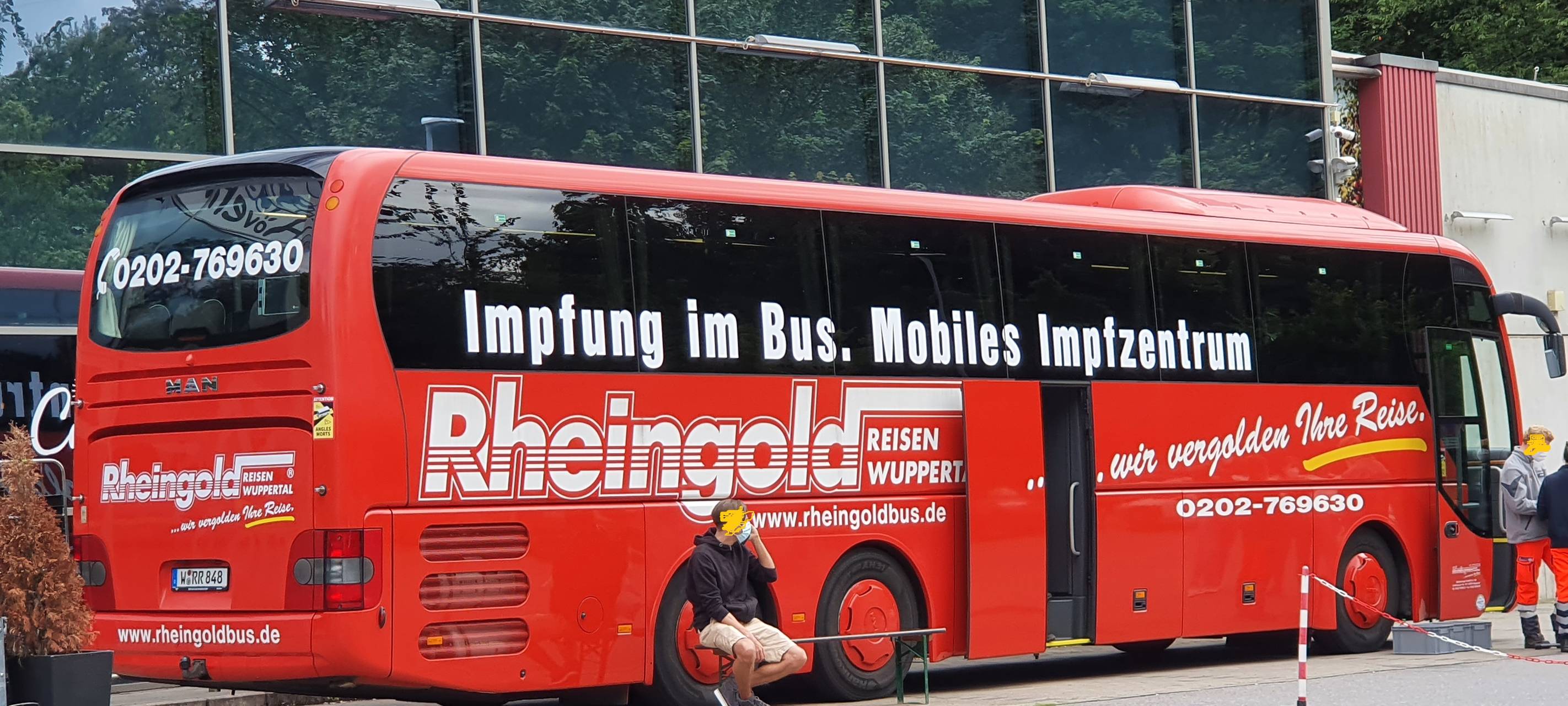 Impfbus unterwegs