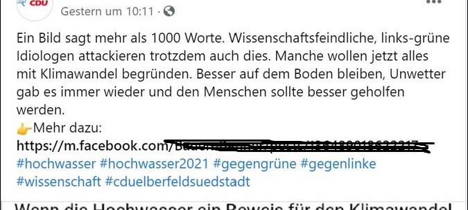 Ärger um Klimaleugner bei der CDU