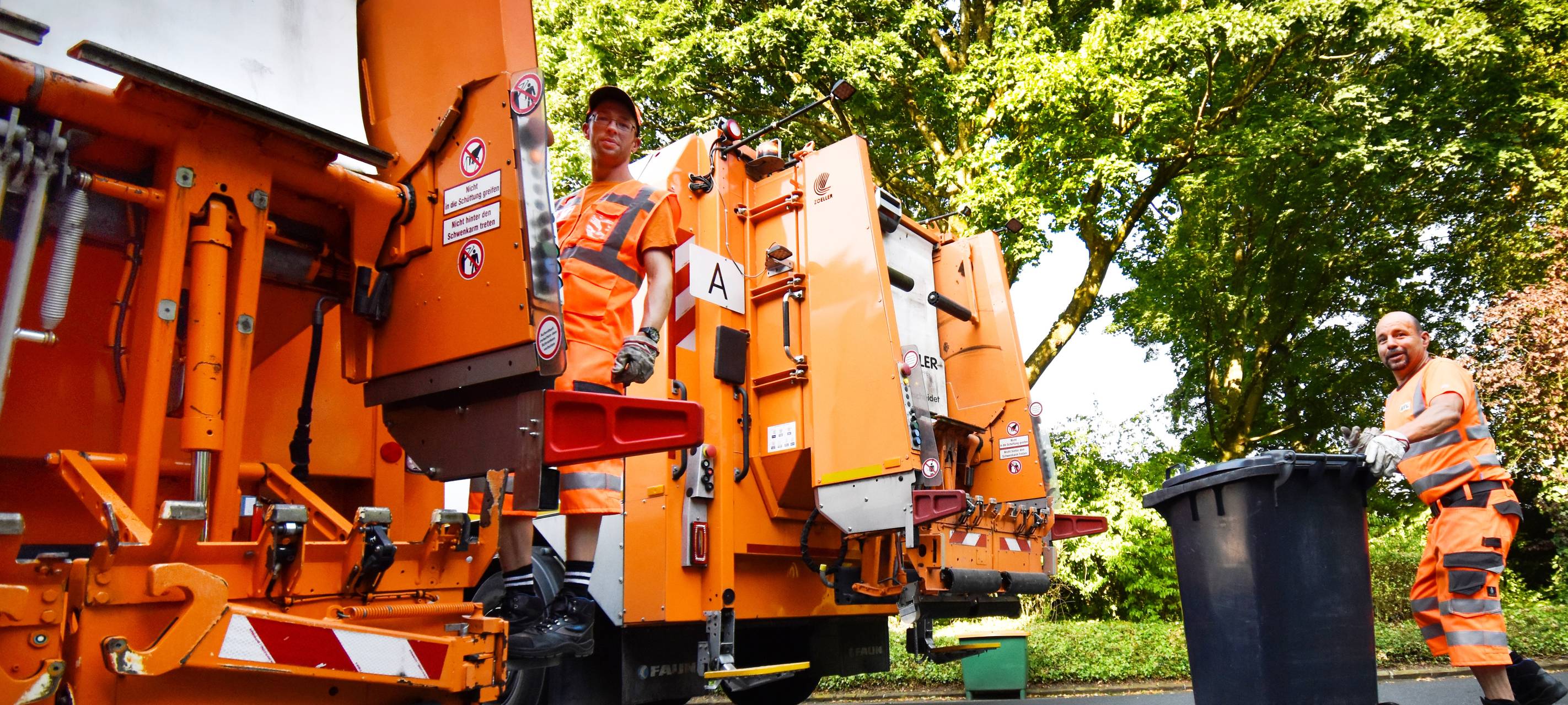 Menschen in Wuppertal zahlen recht wenig für die Müllabfuhr