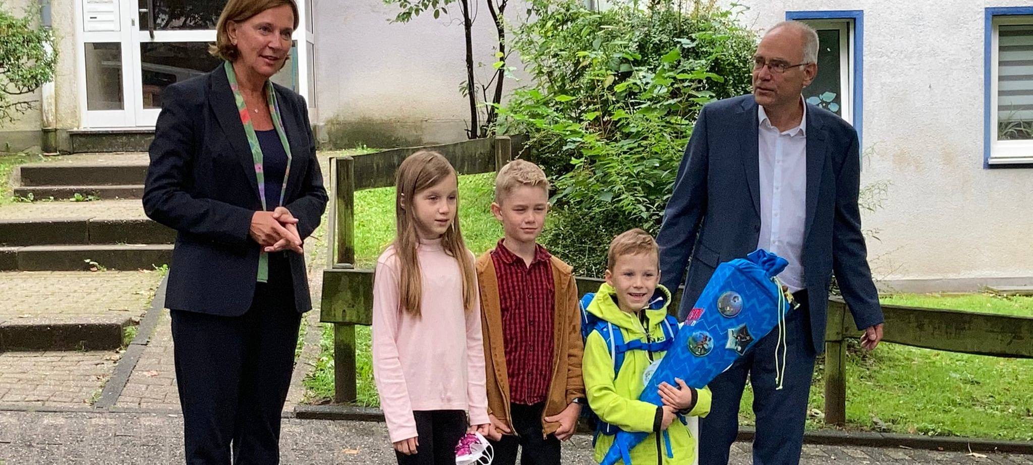 Schulweg-Appell der Ministerin