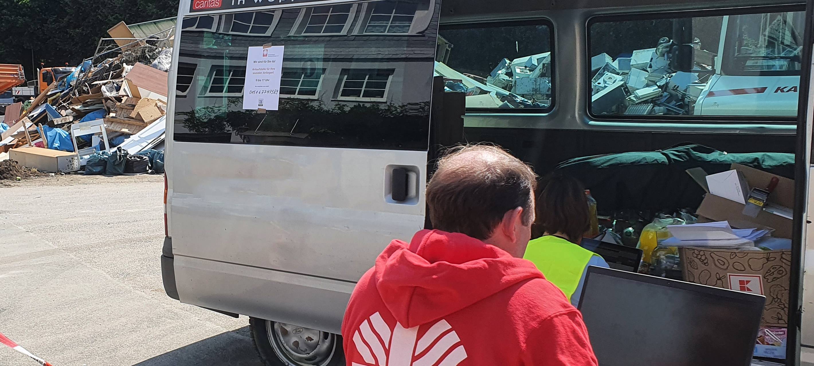 Caritas koordiniert Hochwasserhilfe