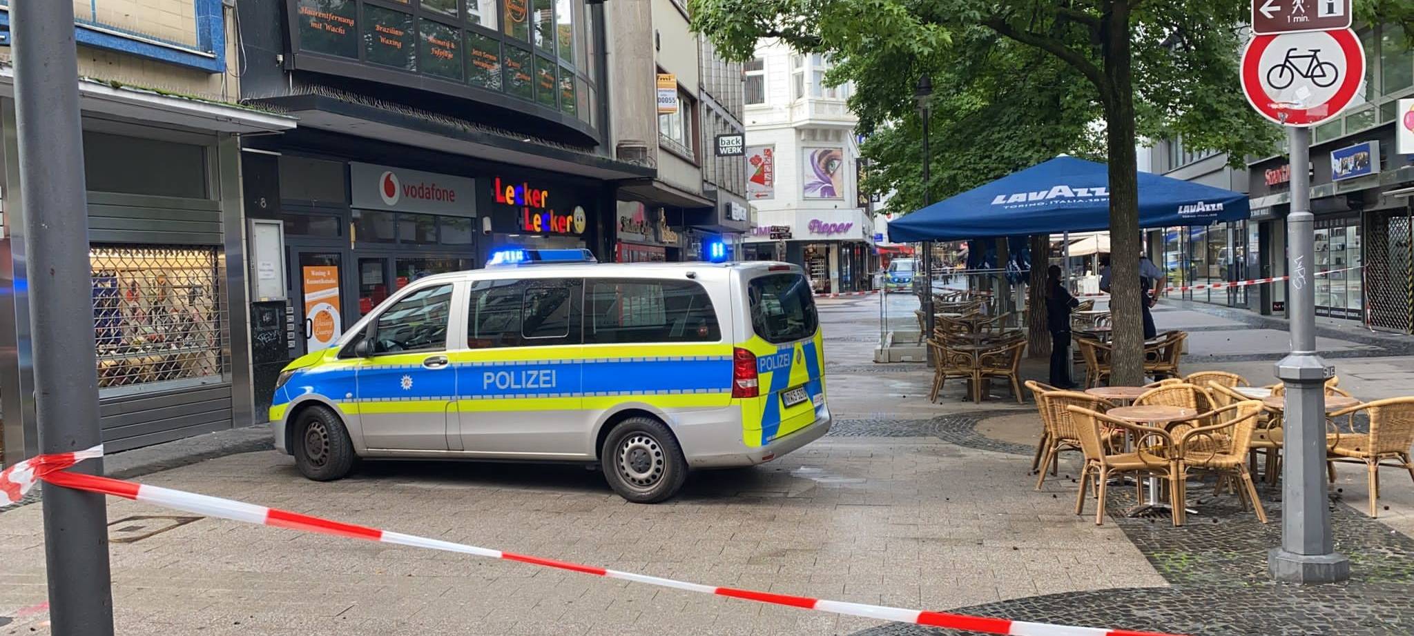 Schlägerei in der Elberfelder City