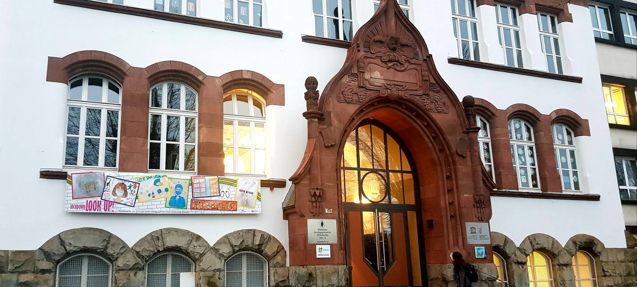 Letzter Schultag an der Siegesstraße