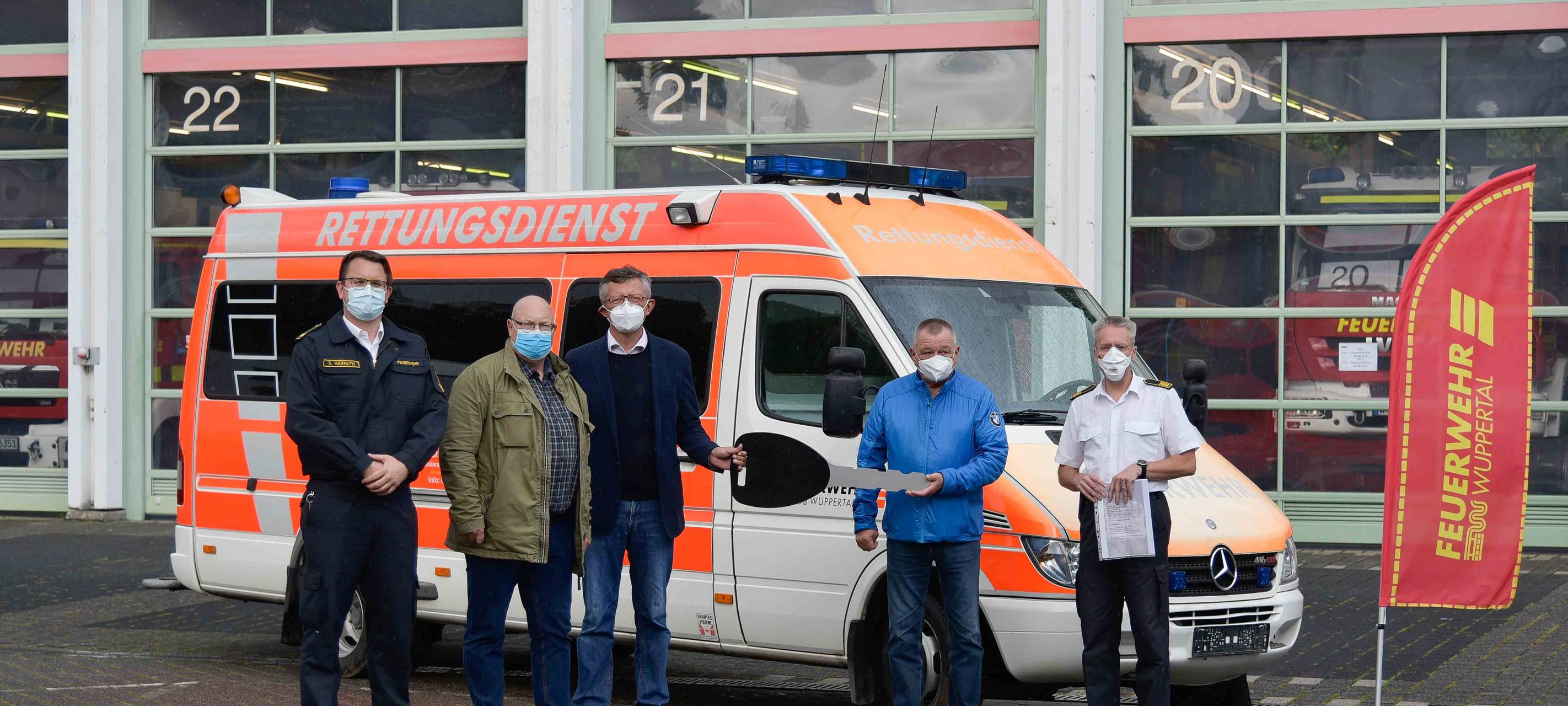 Ein Rettungswagen für die Ukraine