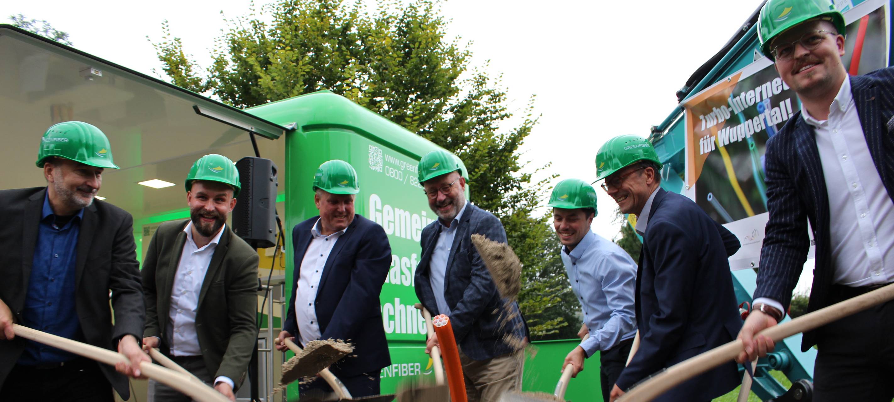 Breitbandausbau hat begonnen