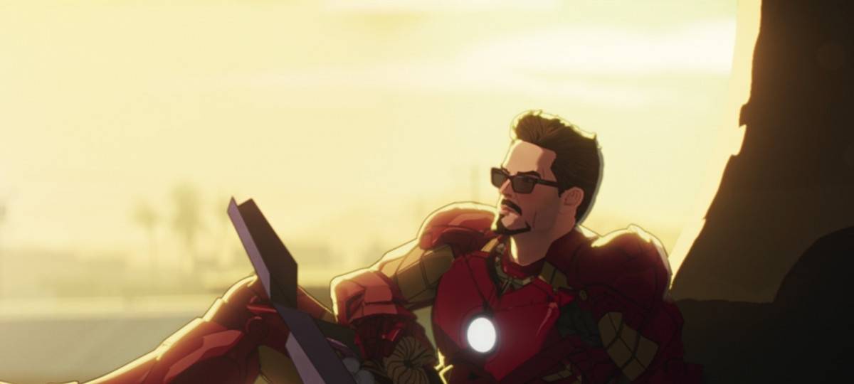 Iron Man in der Wüste.