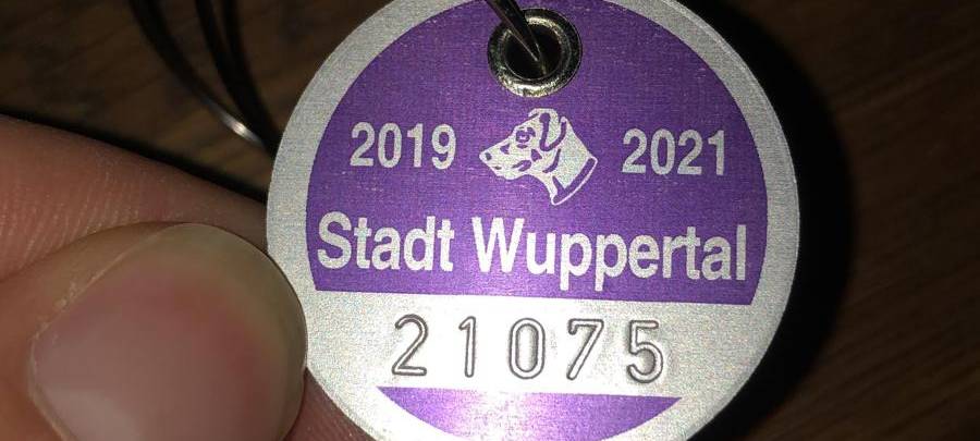 Hundemarke gefunden