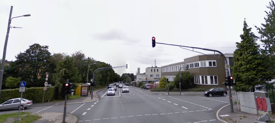 Ampelarbeiten am Alten Zollhaus