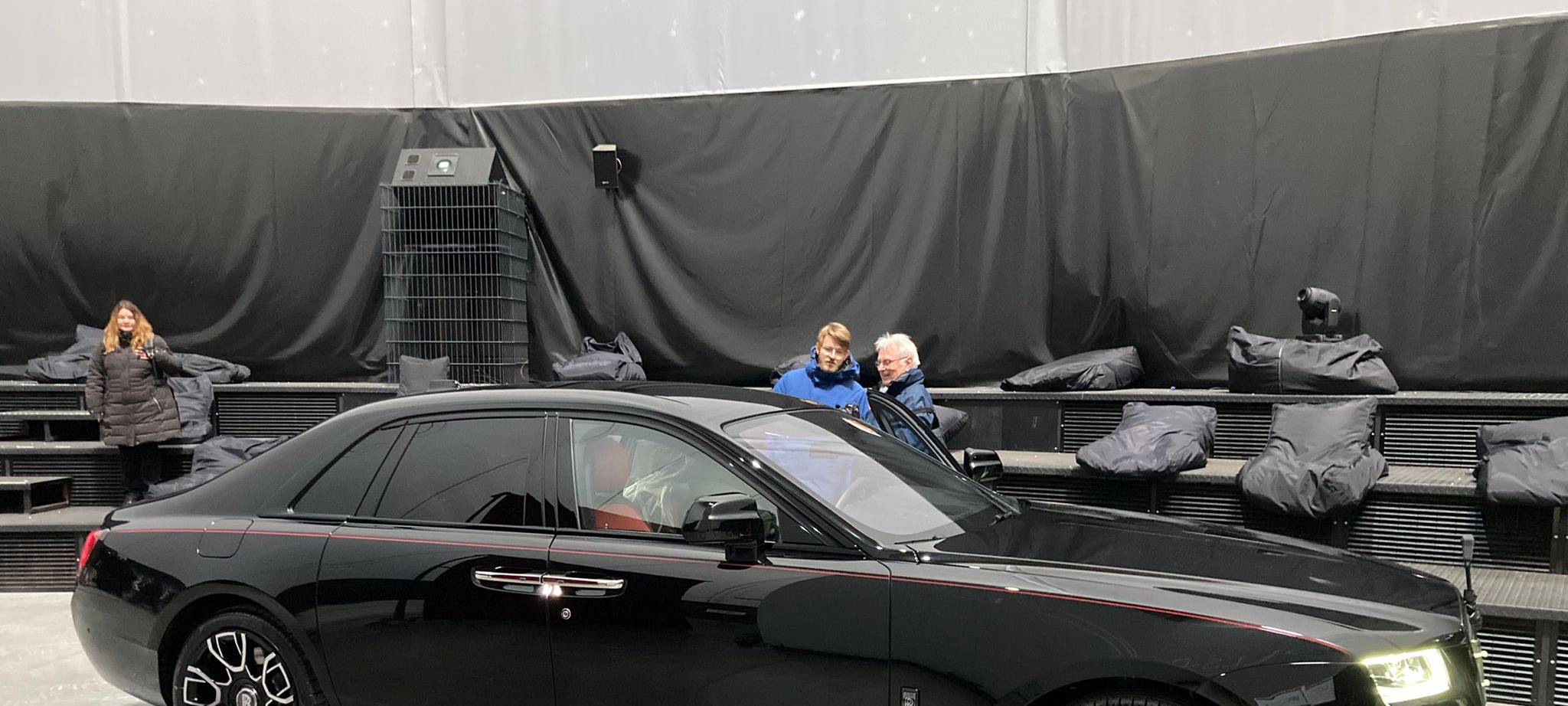 Rolls Royce im Gaskessel