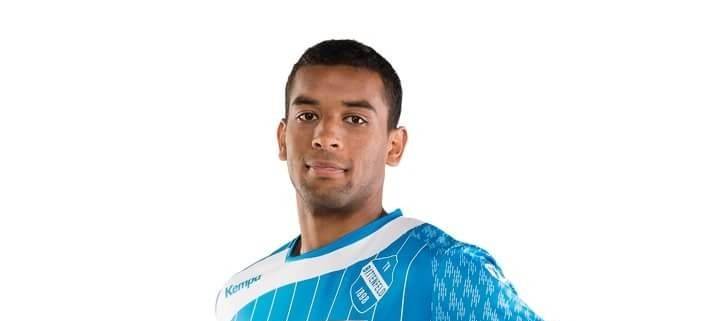 Der Handball-Nationalspieler Djibril M'Bengue vom Bergischen HC