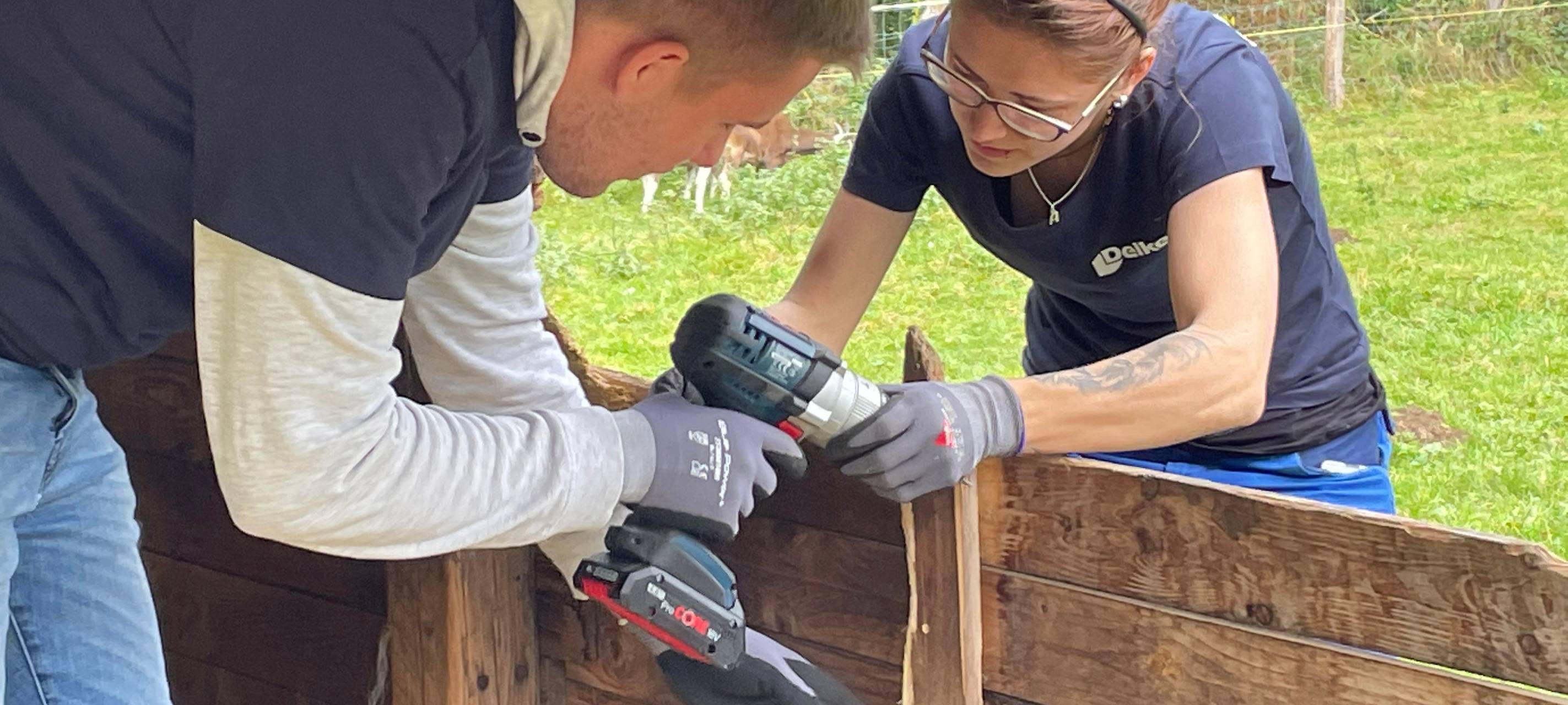 Neue Ausstattung für Kinder- und Jugendfarm