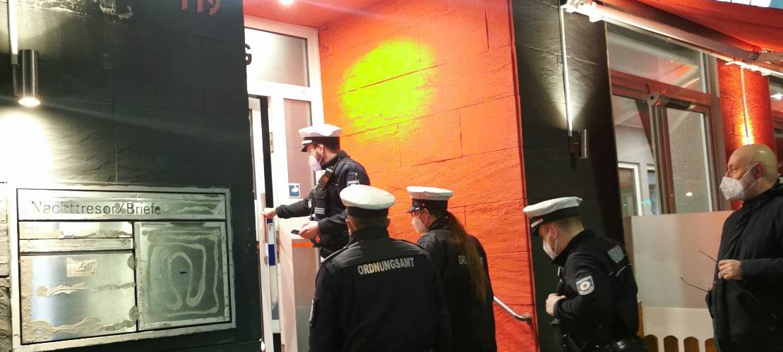 2G-Kontrollen in Oberbarmen