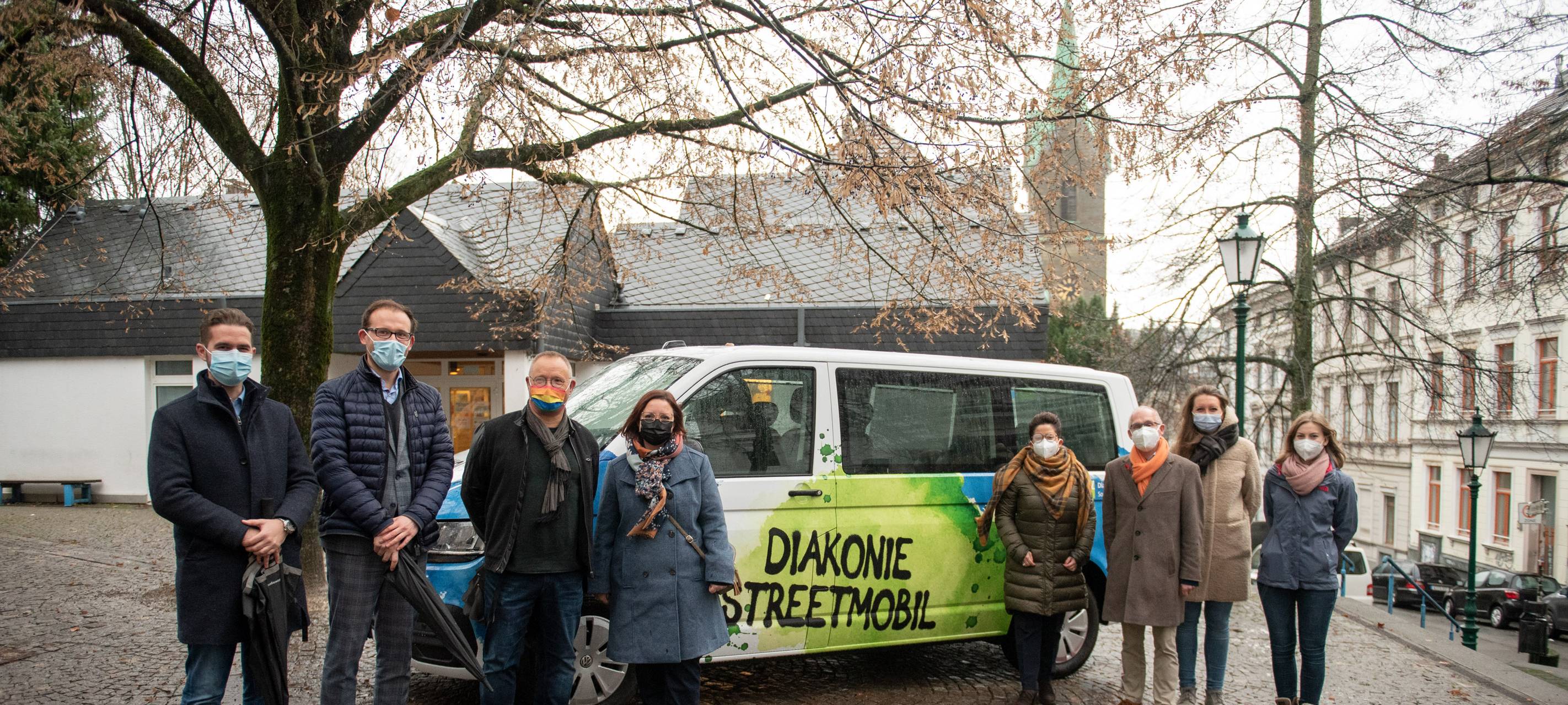 Diakonie stellt neues Streetmobil vor