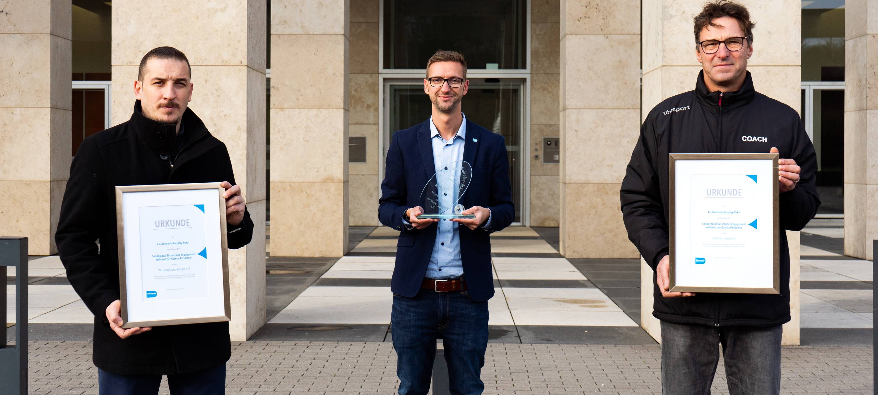 Wichlinghauser Kicker erhalten Fairplay-Pokal