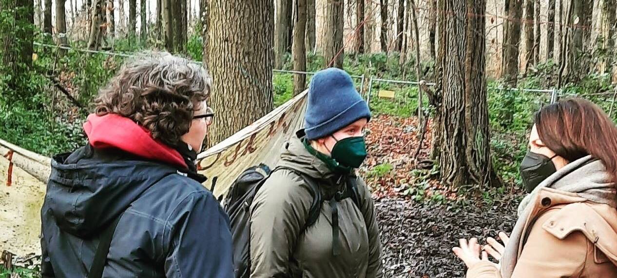 Grüne kämpfen für das Osterholz
