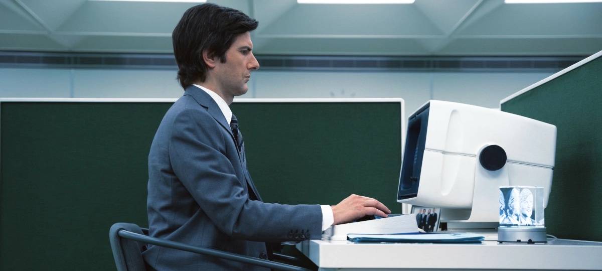 Mark bei der Arbeit.