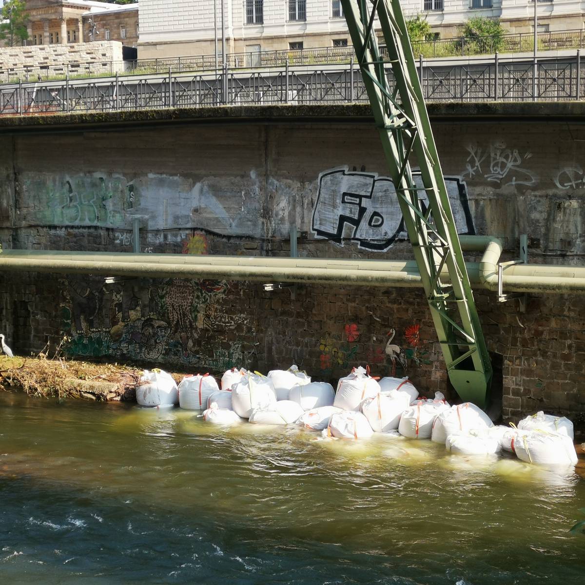 Ufermauer am Döppersberg fertig Radio Wuppertal