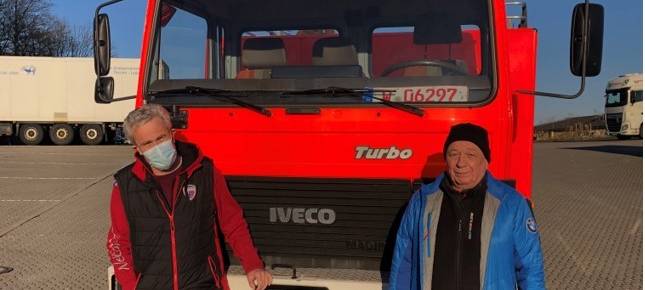 Feuerwehr spendet Fahrzeuge für die Ukraine