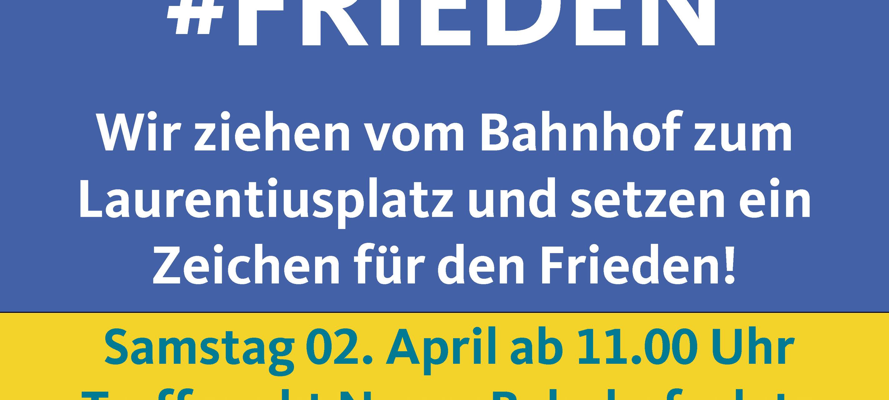 Demo für den Frieden