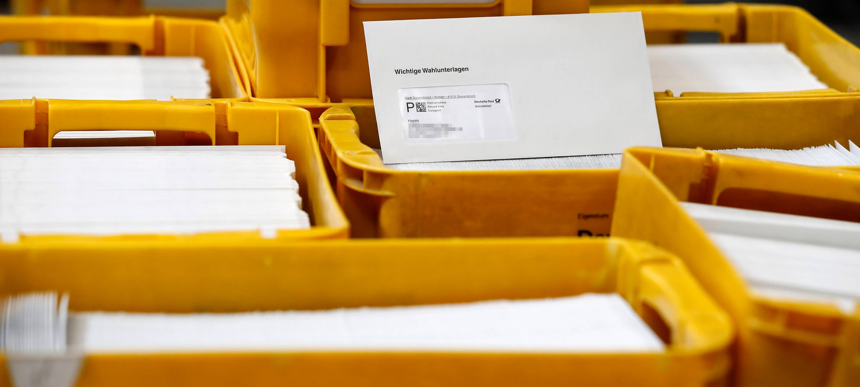 Ab morgen gehen die Wahlbenachrichtigungen raus