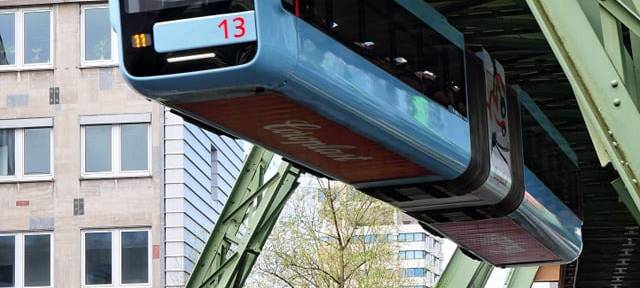 Wieder Störung bei der Schwebebahn
