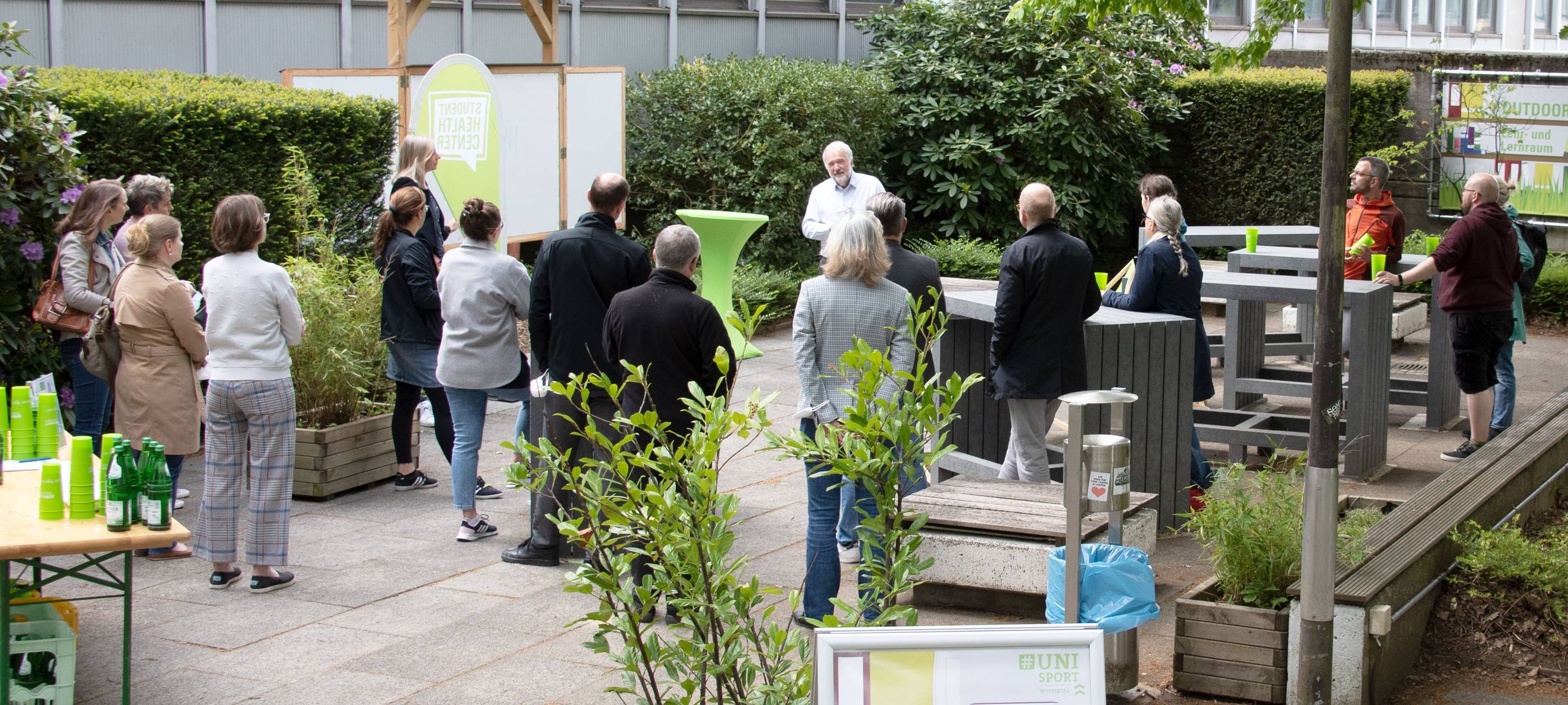 Uni führt durch die Stadt